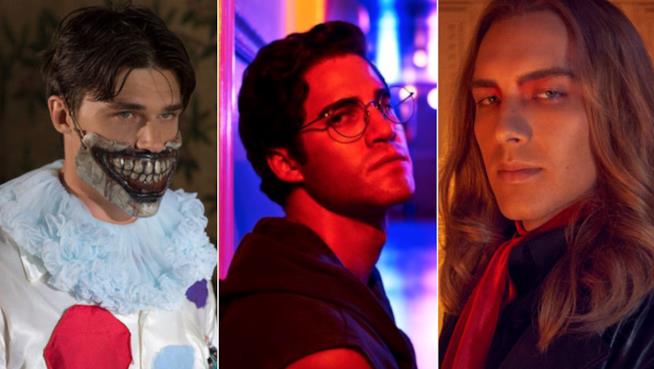 American Horror Story: un importante indizio di Ryan Murphy sulla prossima stagione Immagini promozionali di Finn Wittrock, Darren Criss e Cody Fern