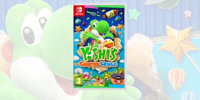 Yoshi's Crafted World da marzo su Switch: trailer e dettagli La boxart definitiva di Yoshi's Crafted World