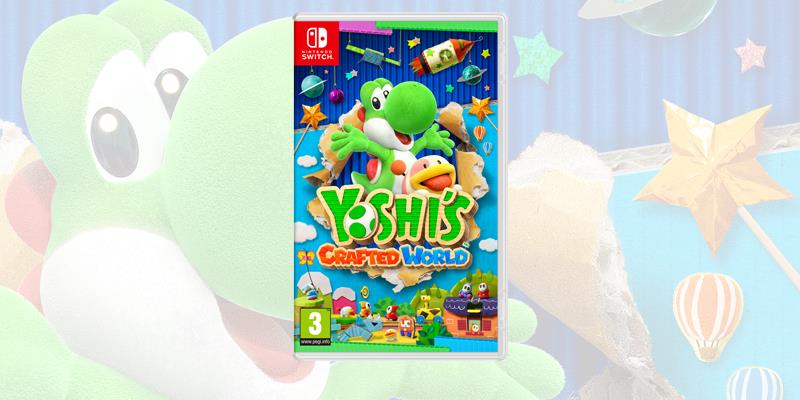 Yoshi's Crafted World da marzo su Switch: trailer e dettagli La boxart definitiva di Yoshi's Crafted World