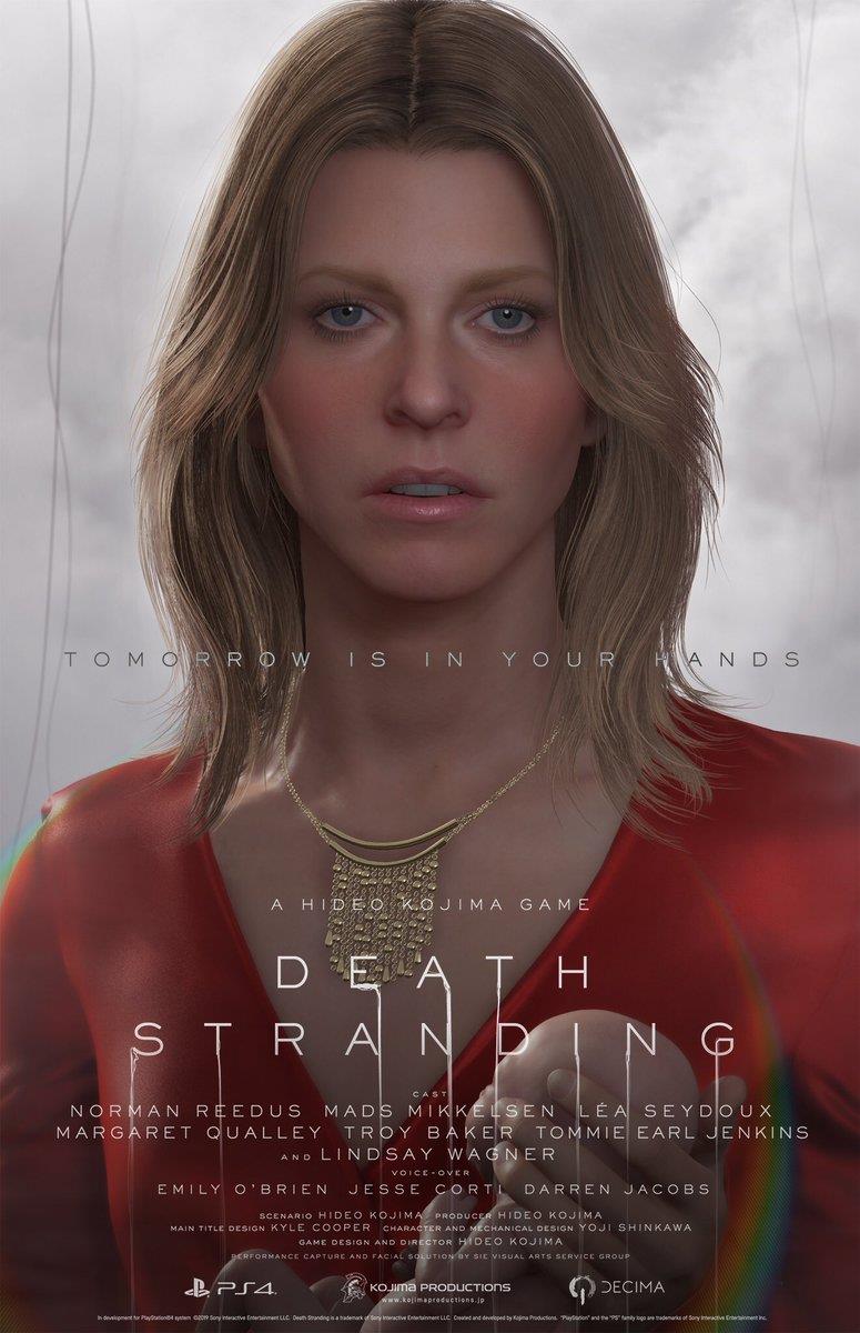 Death Stranding al debutto solo su PS4 e PS4 Pro Lindsay Wagner in Death Stranding