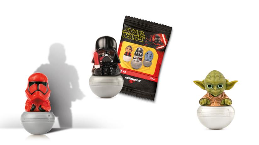 Rollinz di Star Wars 3.0: Esselunga promuove la raccolta finale Rollinz di Star Wars 3.0: Yoda gommoso e alcuni esempi
