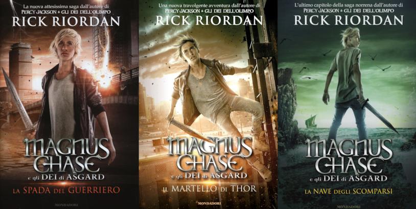 Magnus Chase e gli dei di Asgard Magnus Chase e gli dei di Asgard, la trilogia di Rick Riordan