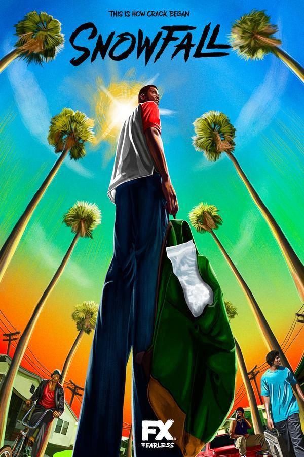 Snowfall, locandina della nuova serie in esclusiva su Fox Poster di Snowfall, nuova serie in esclusiva su fox dal 26 novembre