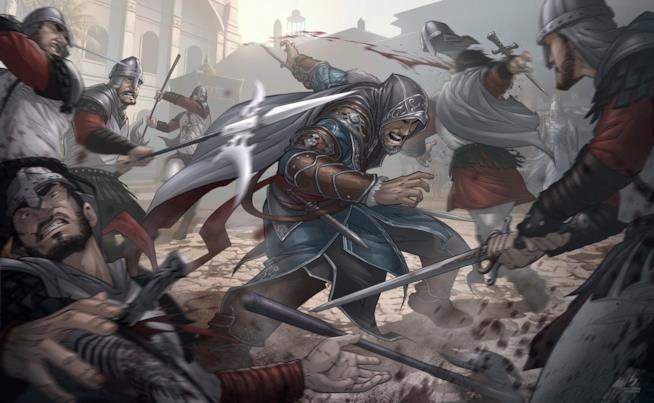 I fumetti di Assassin's Creed in edicola col Corriere della Sera Ezio Auditore in azione nel fumetto di Assassin's Creed