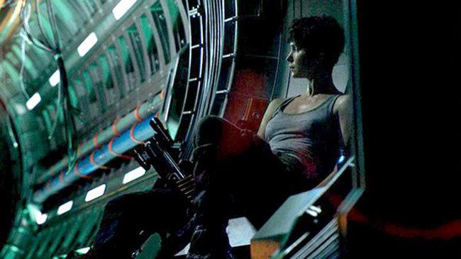 Alien: Covenant, oto dal set di Katherine Waterston-Daniels Alien: Covenant, foto Katherine Waterston