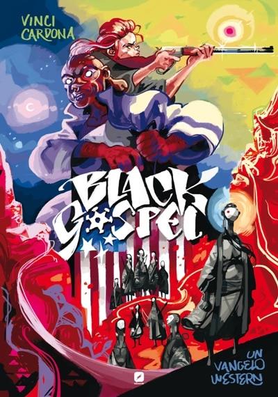 La copertina del fumetto Black Gospel La cover della graphic novel del giovane Vinci Cardona