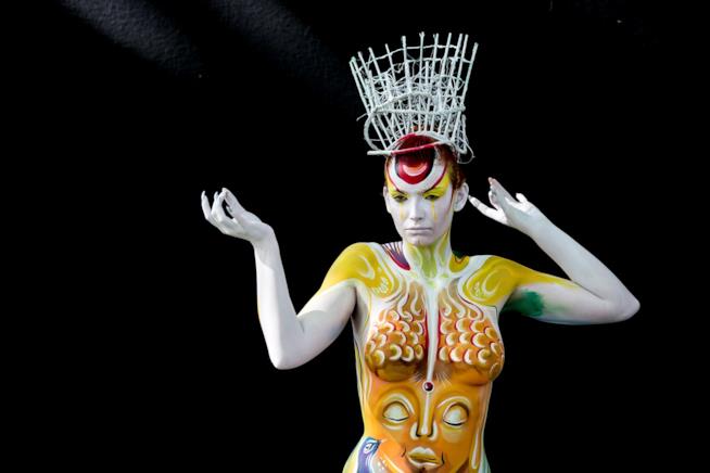 World Bodypainting Festival: tutte le foto più belle dai social Una foto del World Bodypainting Festival 2017