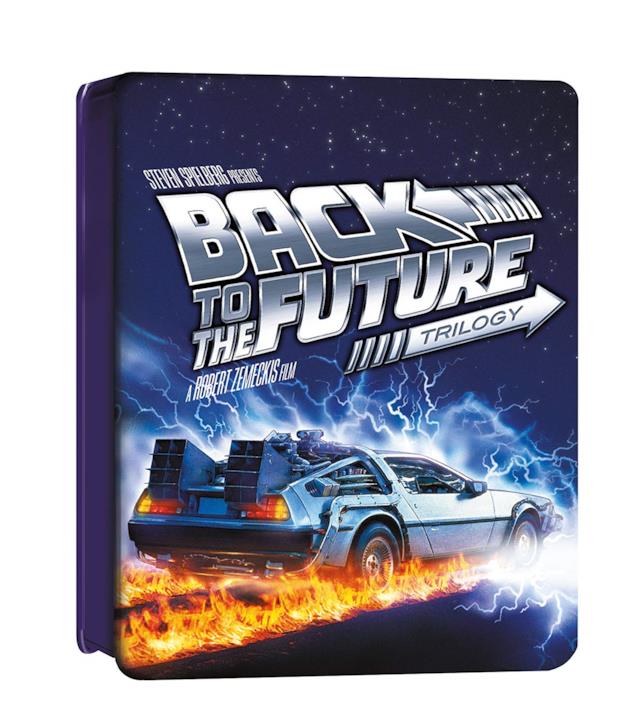 La cover della trilogia di Ritorno al Futuro Ritorno al Futuro, la copertina della trilogia completa
