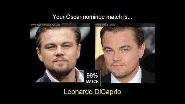 Trova il tuo sosia tra i candidati agli Oscar Leonardo DiCaprio somiglia il 99% a sé stesso