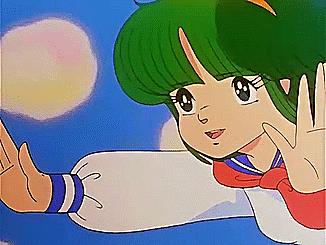 Nanà Supergirl Una scena dell'anime di Nanà Supergirl