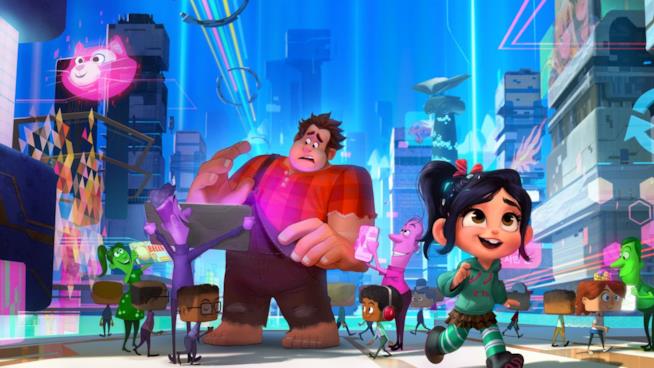 Stan Lee apparirà in Ralph Spacca Internet, ma lui non ha mai visto la scena Una scena del film d'animazione Ralph Spacca Internet