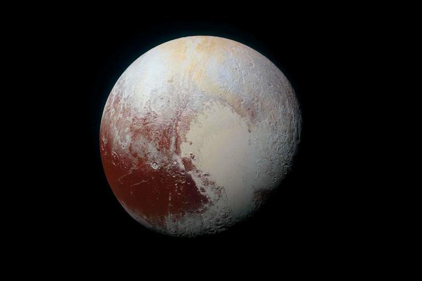 Plutone cela un oceano sotterraneo, protetto da una gabbia di metano gassoso Uno scatto di Plutone