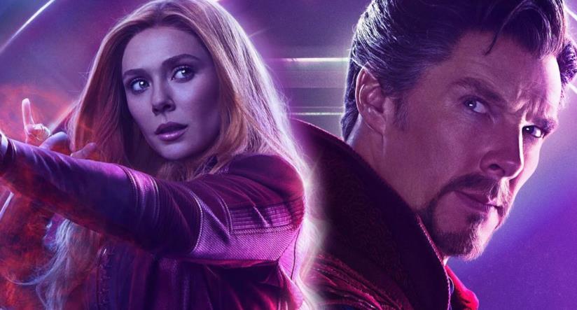 Doctor Strange 2: indizio dal regista e ipotesi sul collegamento con WandaVision Wanda Maximoff (Elizabeth Olsen) e Doctor Strange (Benedict Cumberbatch)