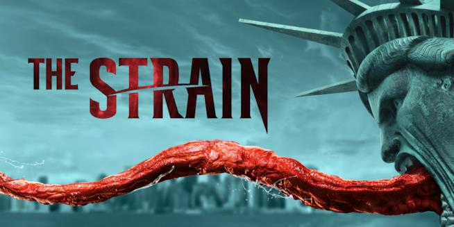 Inizia la terza stagione di The Strain, la serie TV horror basata sui romanzi di Guillermo del Toro e Chuck Hogan Il poster della terza stagione di The Strain