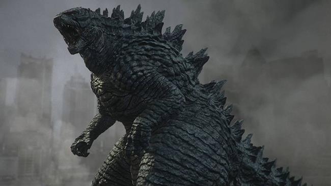 La prima immagine dal set di Godzilla: King of Monsters Godzilla in azione nel film del 2014