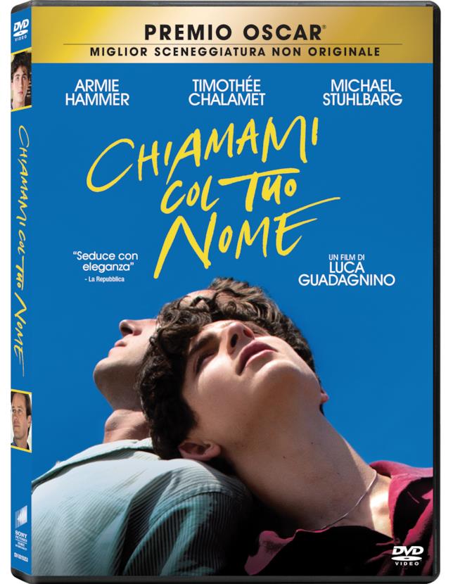 Chiamami col tuo nome L'edizione home video di Chiamami col tuo nome