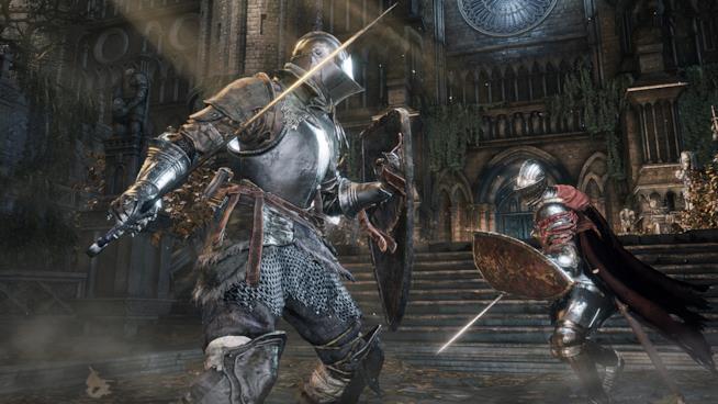 Due video gameplay per Dark Souls III: The Ringed City Un intenso combattimento di Dark Souls III