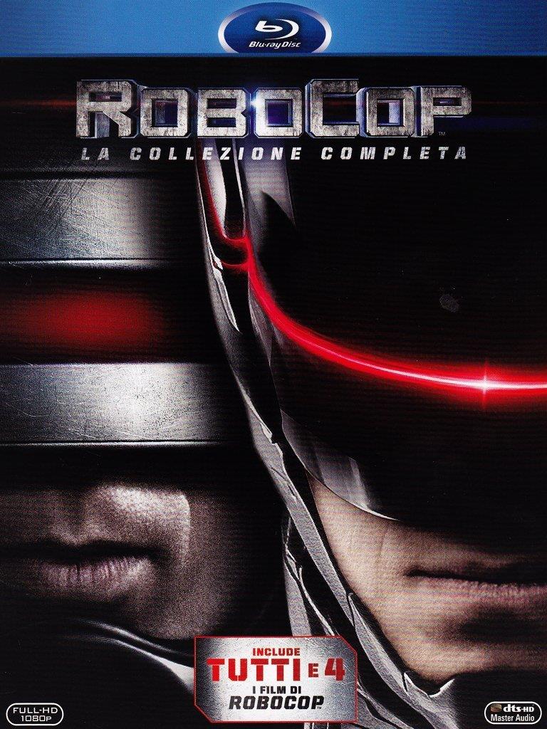 La cover della collezione completa di RoboCop La copertina della collezione di RoboCop