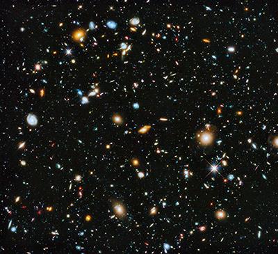 Il campo ultra profondo di Hubble Un'immagine del campo ultra profondo di Hubble
