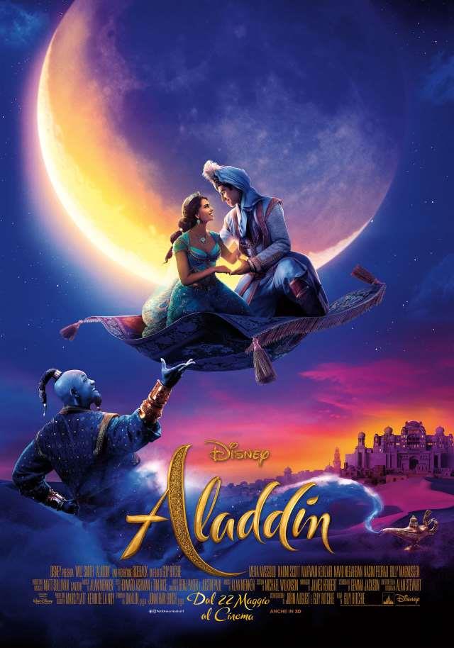Disney ha diffuso il nuovo poster italiano di Aladdin La locandina di Aladdin