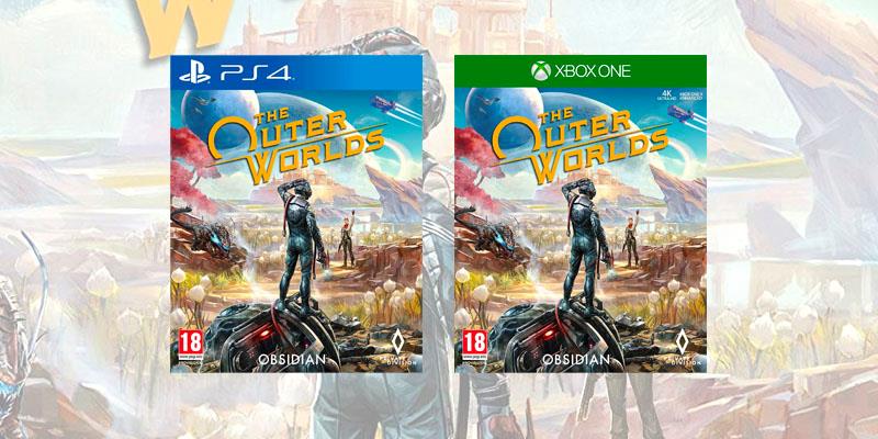 The Outer Worlds sbarca su Nintendo Switch La boxart di The Outer Worlds