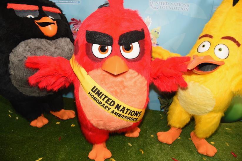 Red Ambasciatore delle Nazioni Unite Nazioni Unite, Red di Angry Birds ambasciatore onorario