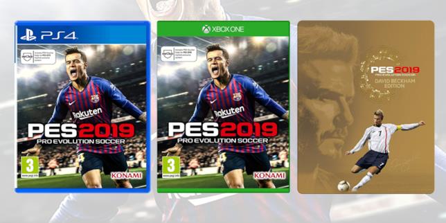 PES 2019: scopriamo i volti della serie A Le edizioni di PES 2019