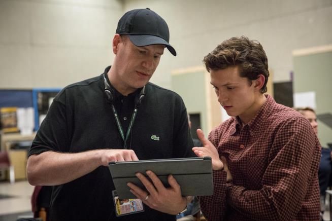 Spider-Man: Homecoming è parte di un piano più grande Kevin Feige e Tom Holland si confrontano sullo script di Homecoming