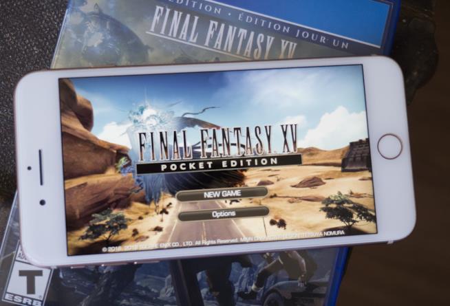 Final Fantasy XV: Pocket Edition, consigli utlii per vincere facilmente La schermata iniziale di Final Fantasy XV: Pocket Edition