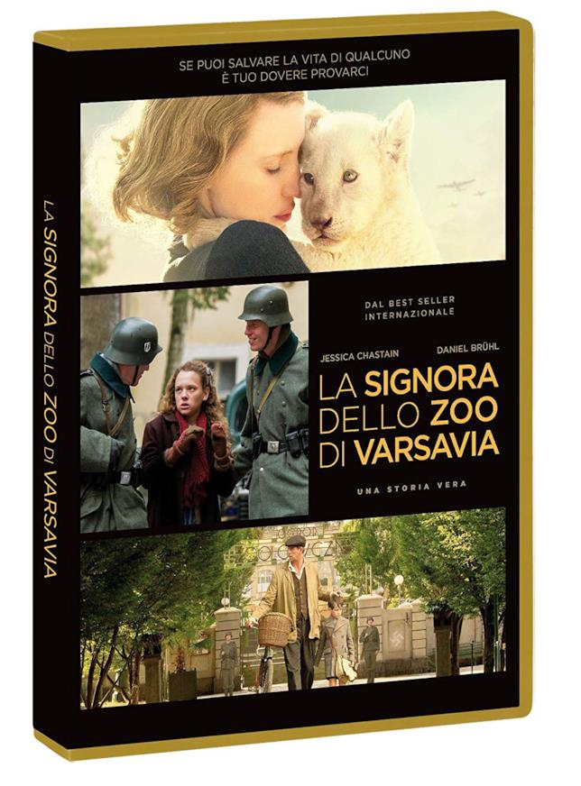 La signora dello zoo di Varsavia Spezzoni del film La signora dello zoo di Varsavia
