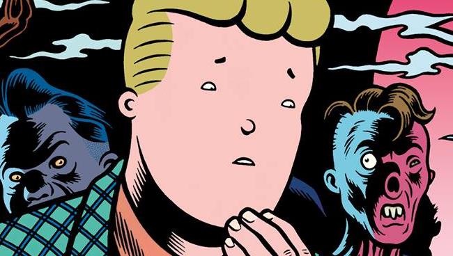 La copertina di Skin Deep La cover del fumetto dark di Charles Burns