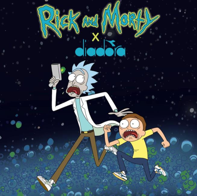 Rick e morty: presentate le scarpe di Diadora Rick e Morty Diadora