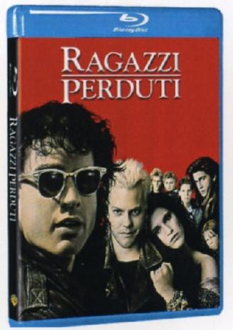 Ragazzi perduti, la cover del Blu-ray Ragazzi perduti, la cover del Blu-ray del film