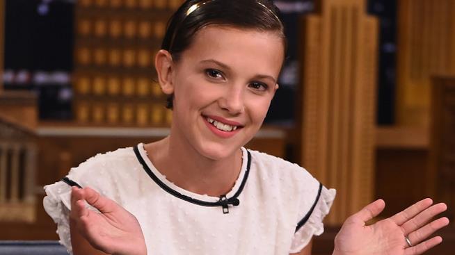 Millie Bobby Brown in The Walking Dead Millie Bobby Brown vuole una parte in The Walking Dead