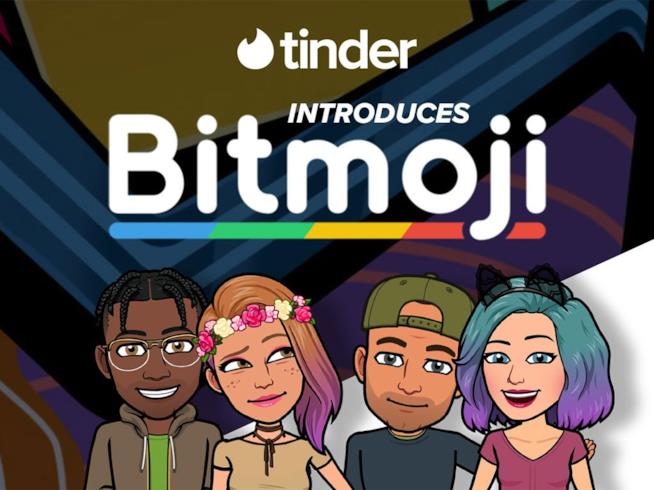 tinder bitmoji Le popolari Bitmoji approdano anche sull'app di dating online Tinder