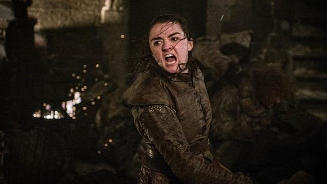 Game of Thrones: i riferimenti alla storia di Arya nell'episodio 8x03 Un'immagine di Arya nell'episodio 8x03 di Game of Thrones