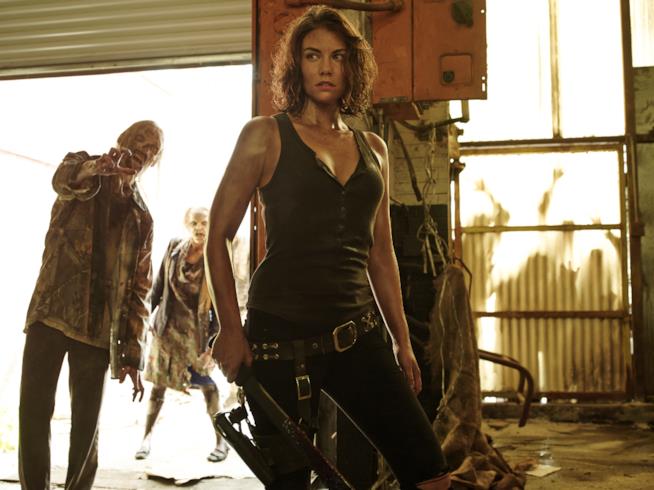 L'attrice di Maggie, Lauren Cohan, rivela perché voleva abbandonare The Walking Dead Lauren Cohan nei panni di Maggie in un'immagine promozionale della sesta stagione