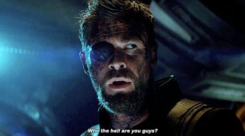 Thor si chiede chi siano i Guardiani della Galassia Thor si chiede chi siano i Guardiani della Galassia nel trailer di Infinity War