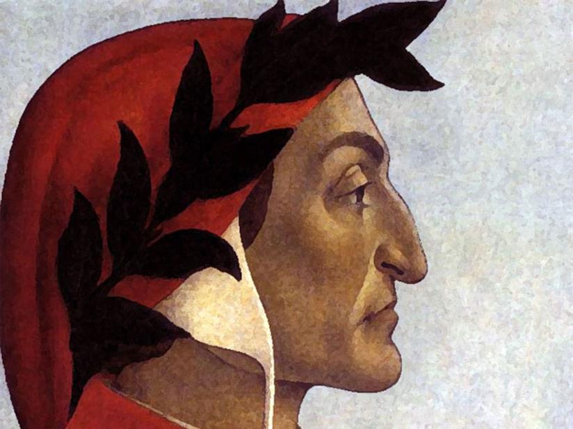 Dante Alighieri entra a far parte del calendario Il poeta Dante Alighieri nel ritratto di Botticelli