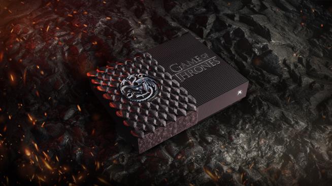 Microsoft annuncia due Xbox One a tema Game of Thrones La versione Targaryen di Xbox One S All-Digital