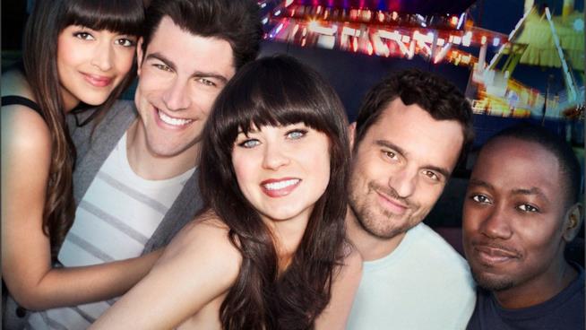 Il nuovo poster e alcune anticipazioni sulla stagione 6 di New Girl Zooey Deschanel e gli altri membri del cast di New Girl
