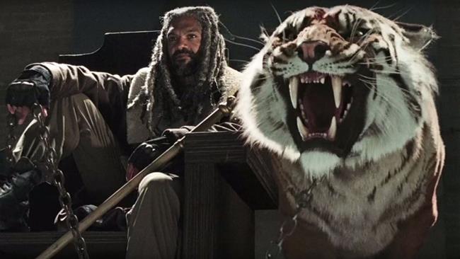 Ezekiel e la sua tigre Shiva Shiva, la tigre di Ezekiel
