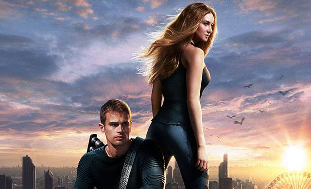 I protagonisti di Divergent Una scena di Divergent con Shailene Woodley e Theo James