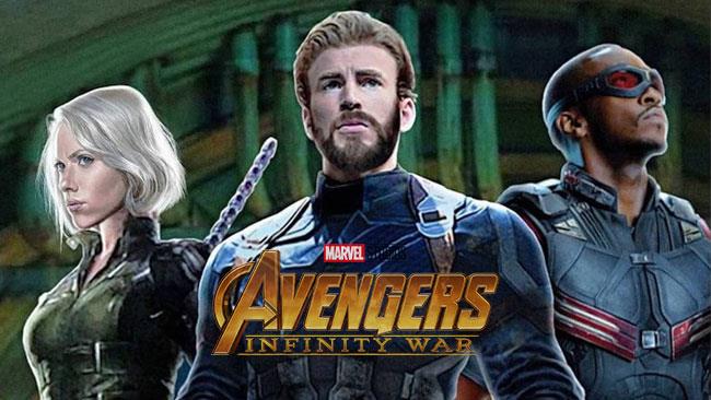 Avengers: Infinity War, come il film si collega agli altri dell'universo Marvel Team Cap in concept art di Avengers: Infinity War