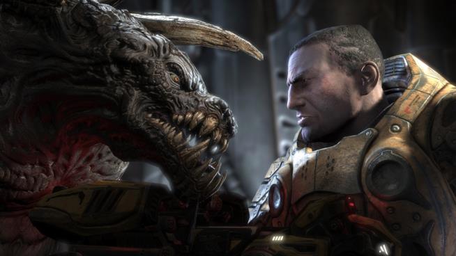 Quake, un reboot annunciato all'E3 2016? Uomo contro bestia in uno screen di Quake 4