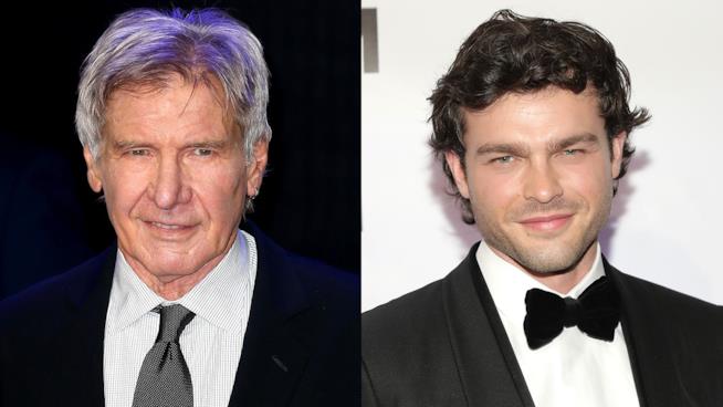 Solo: tra universo canon e legends Harrison Ford e Ehrenreich, solo tra universo canon e legends