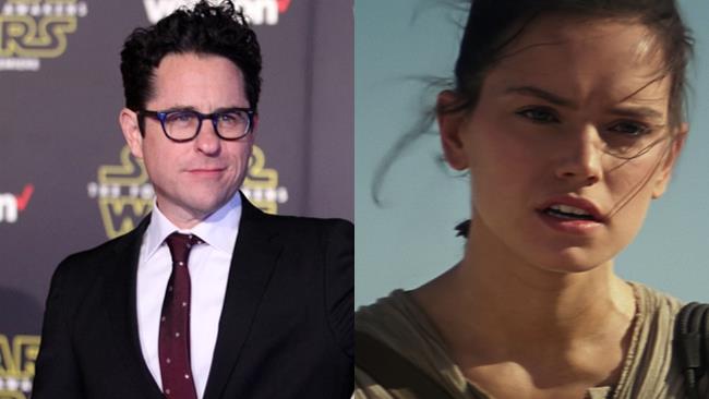 Star Wars: Il Risveglio della Forza, Abrams parla del flashback di Rey J.J. Abrams e Daisy Ridley