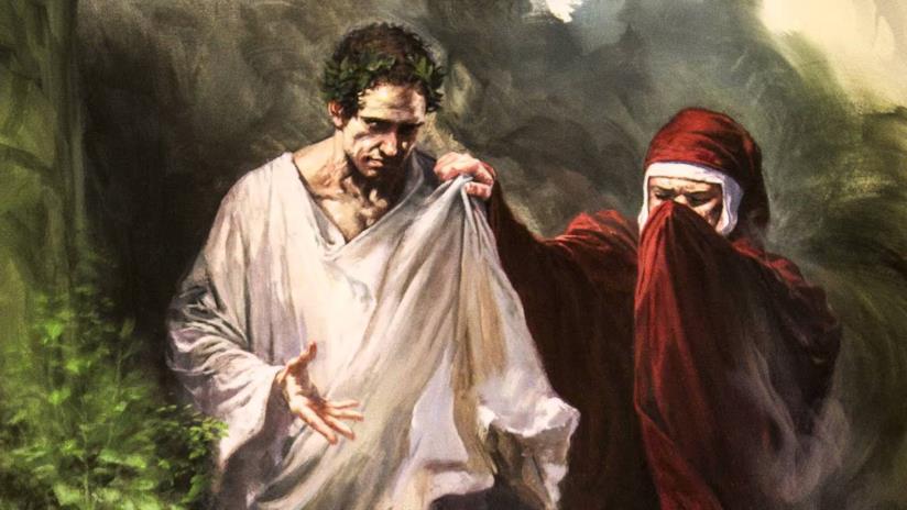 L'Inferno di Dante diventa una serie TV (molto diversa dall'originale) Virgilio e Dante nell'illustrazione di Gabriele Dell'Otto