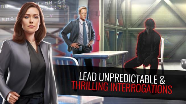 ll gioco The Blacklist Conspiracy è finalmente disponibile sul tuo smartphone Uno screenshot del gioco The Blacklist Conspiracy