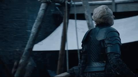 Brienne e Tormund Brienne e Tormund nella 7x01